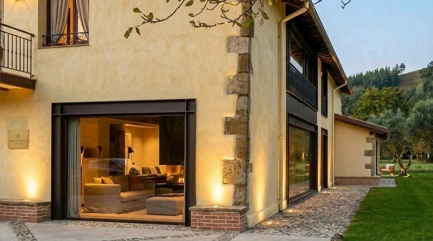 Mediterranean Facade Facade design — facade photo by GenRoom AI