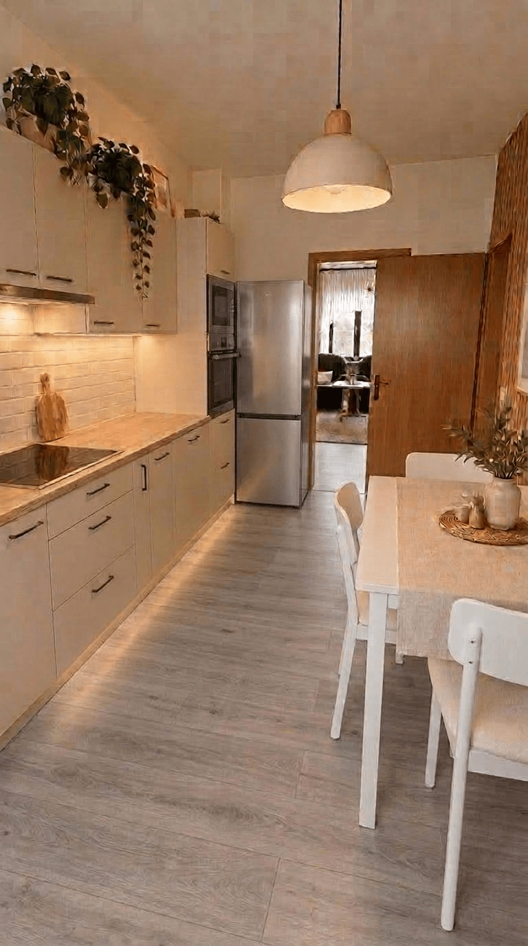 Scandinavian Kitchen design — interior photo by GenRoom AI