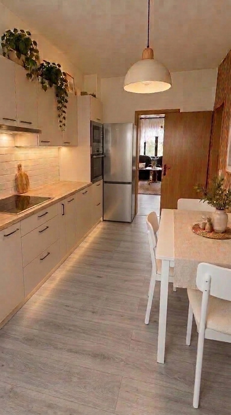 Interior design in Scandinavian style — Kitchen by GenRoom AI