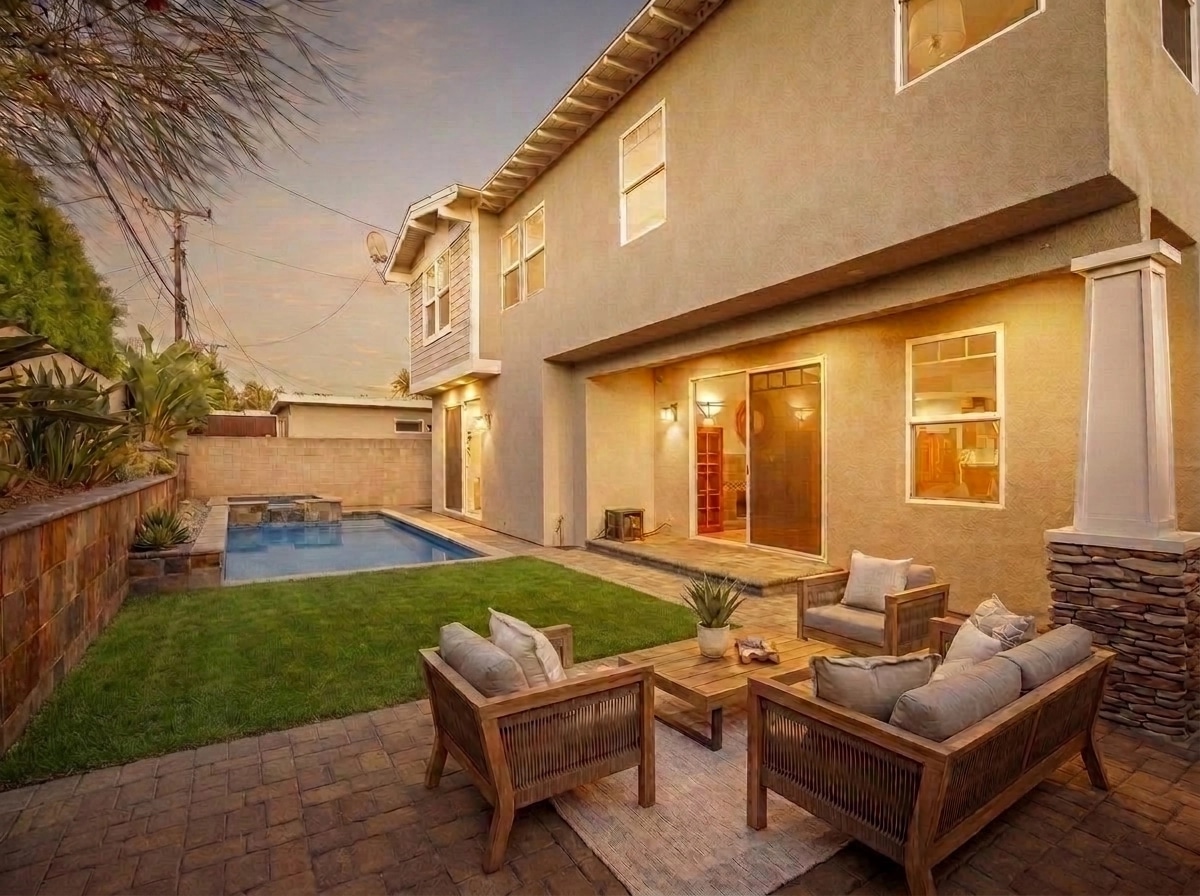 Yard design in no_style style — photo by GenRoom AI