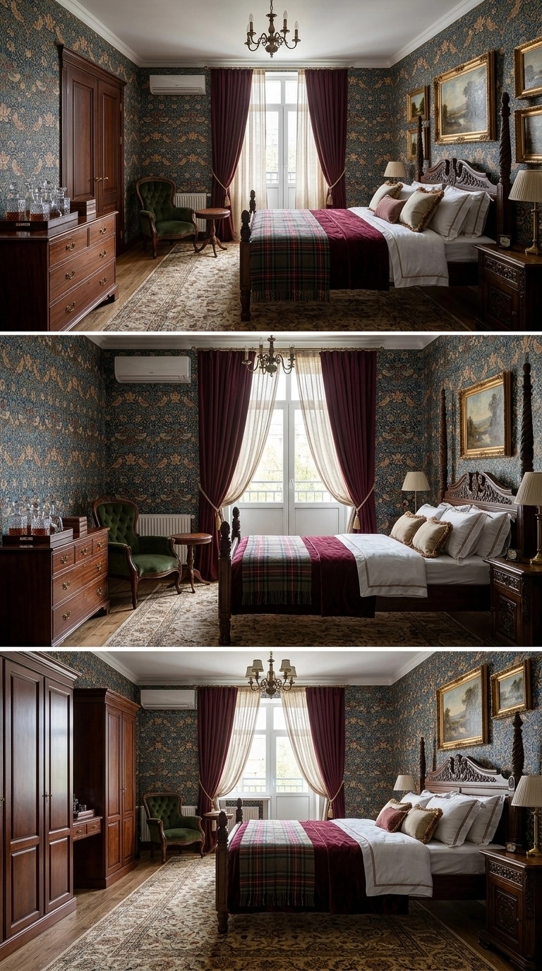 Interior design in British style — Bedroom by GenRoom AI