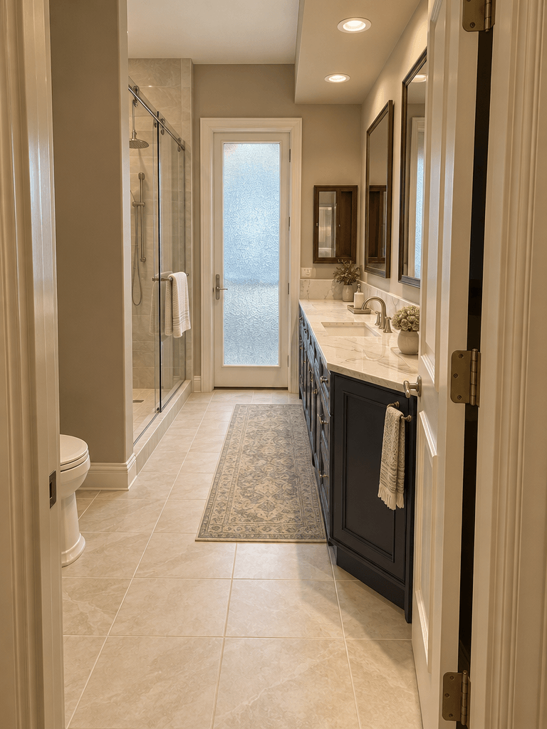 Classic Bathroom design — interior photo by GenRoom AI