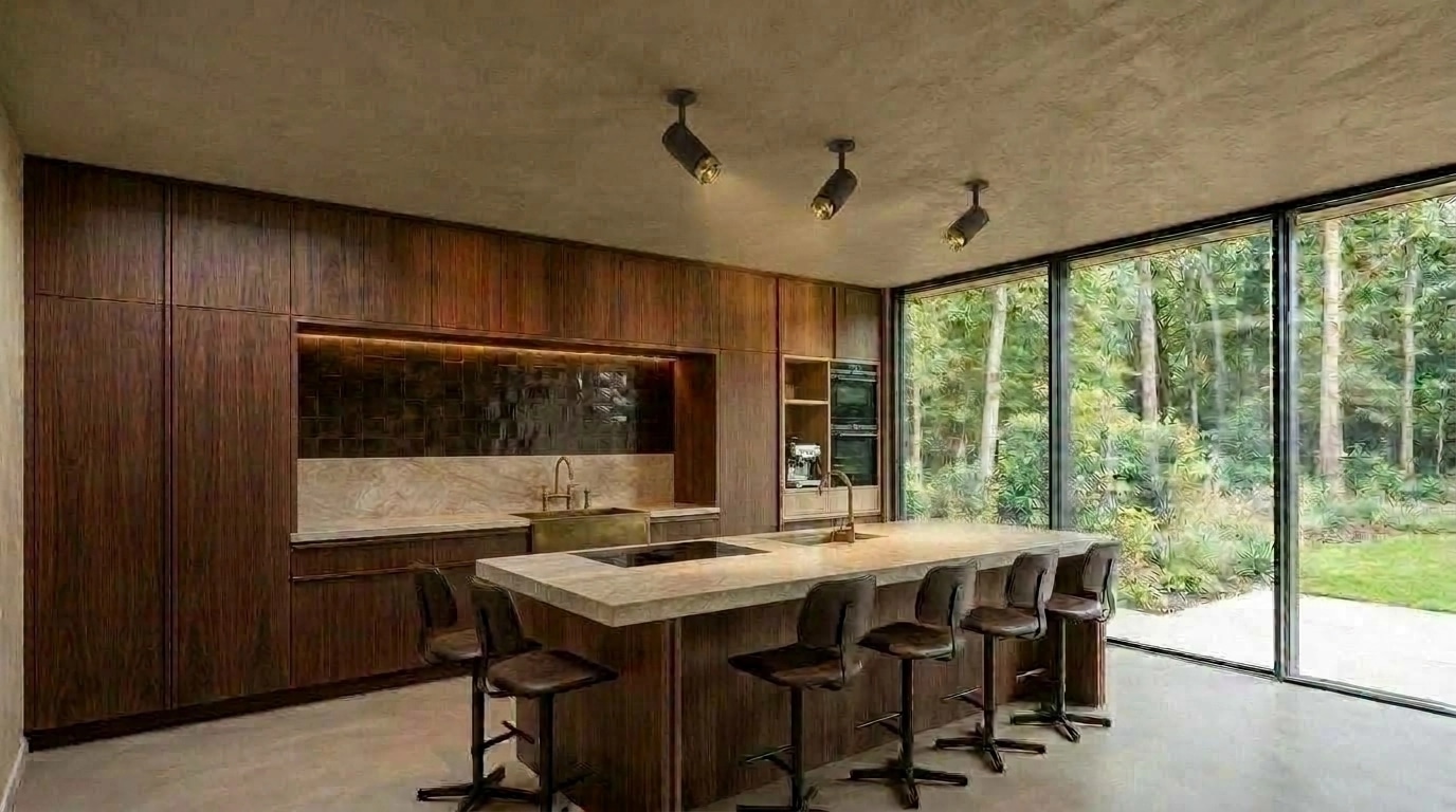 Kitchen interior in no_style style — photo by GenRoom AI