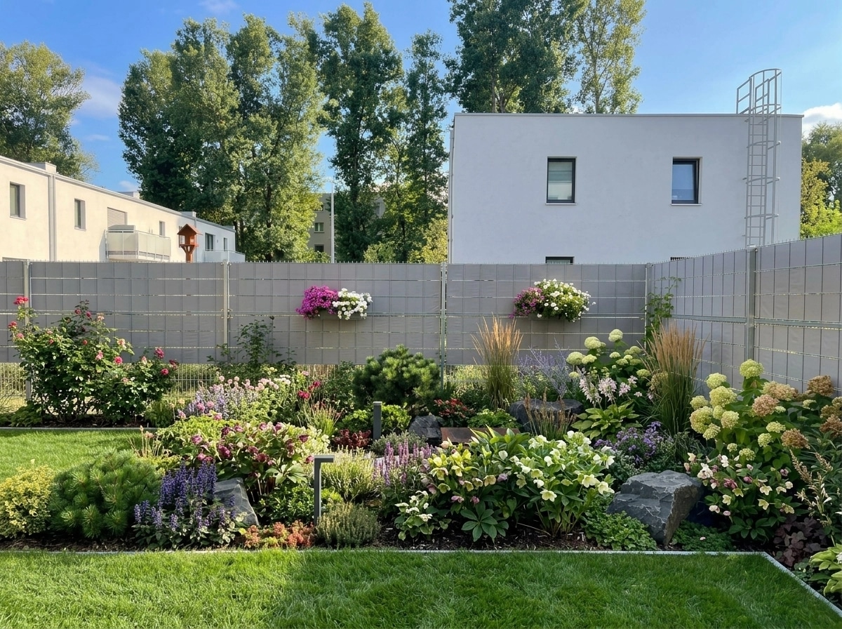 Landscape design in Scandinavian Garden style — Yard by GenRoom AI