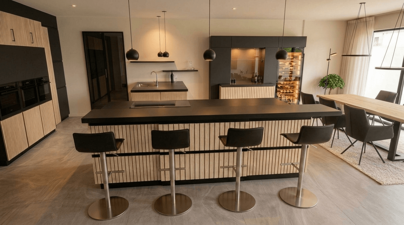 Kitchen interior in no_style style — photo by GenRoom AI