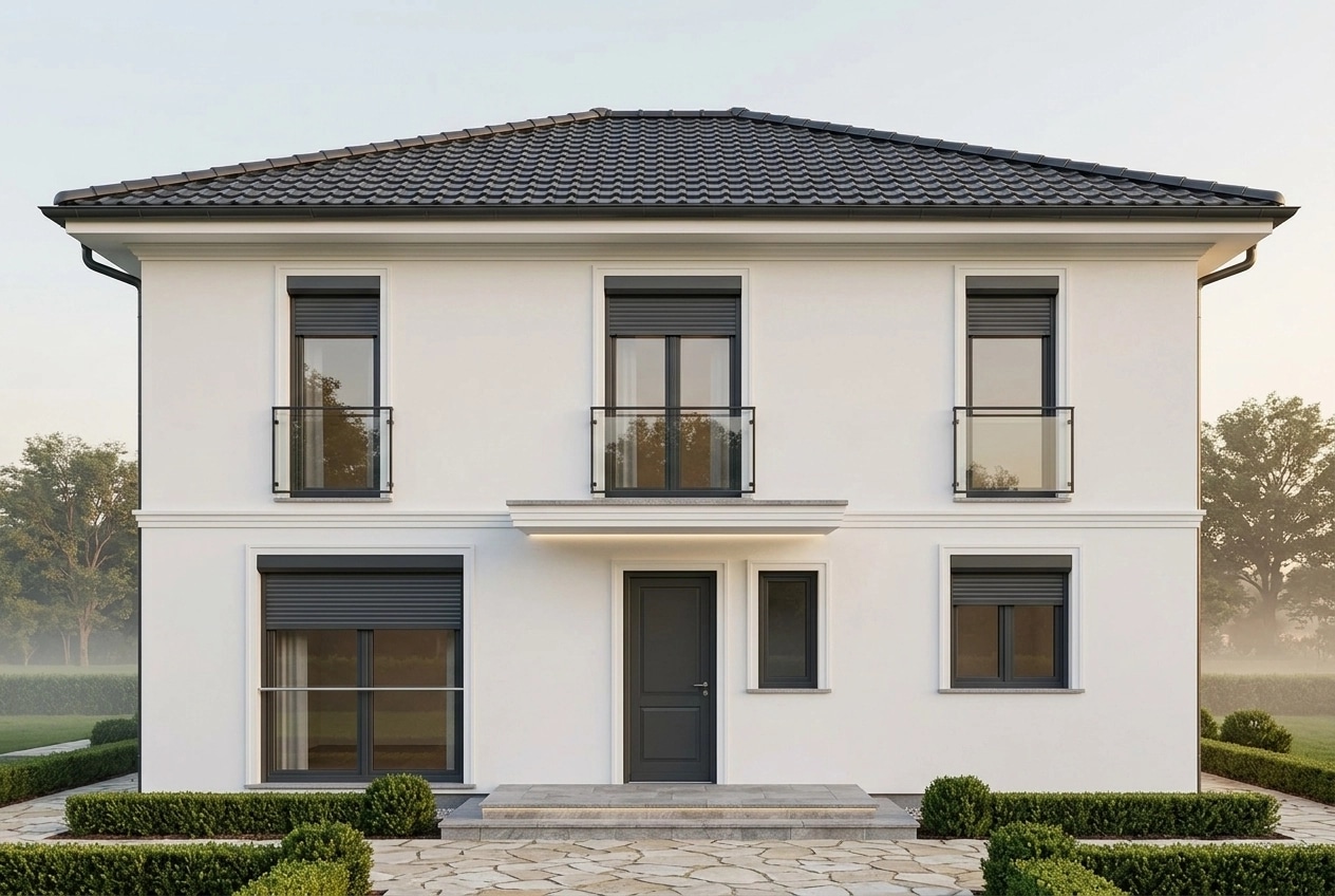 Classic Facade Facade design — facade photo by GenRoom AI