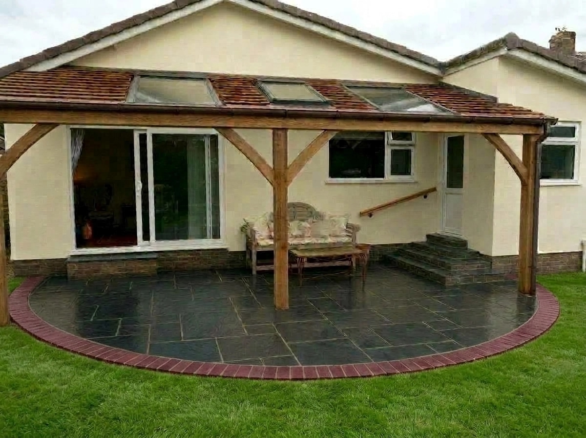 Landscape design in English Cottage Garden style — Yard by GenRoom AI