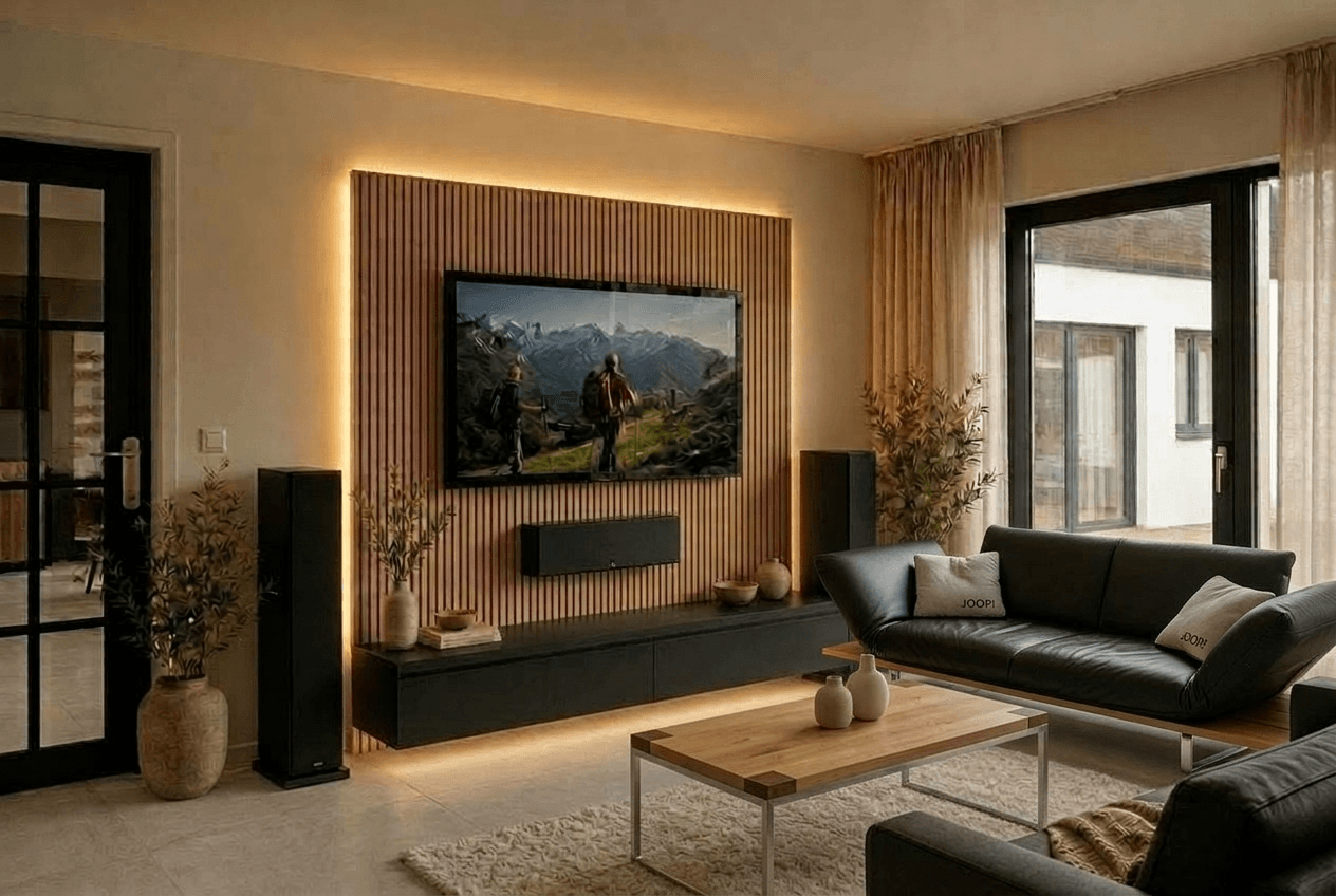 Interior design in Japandi style — Living Room by GenRoom AI