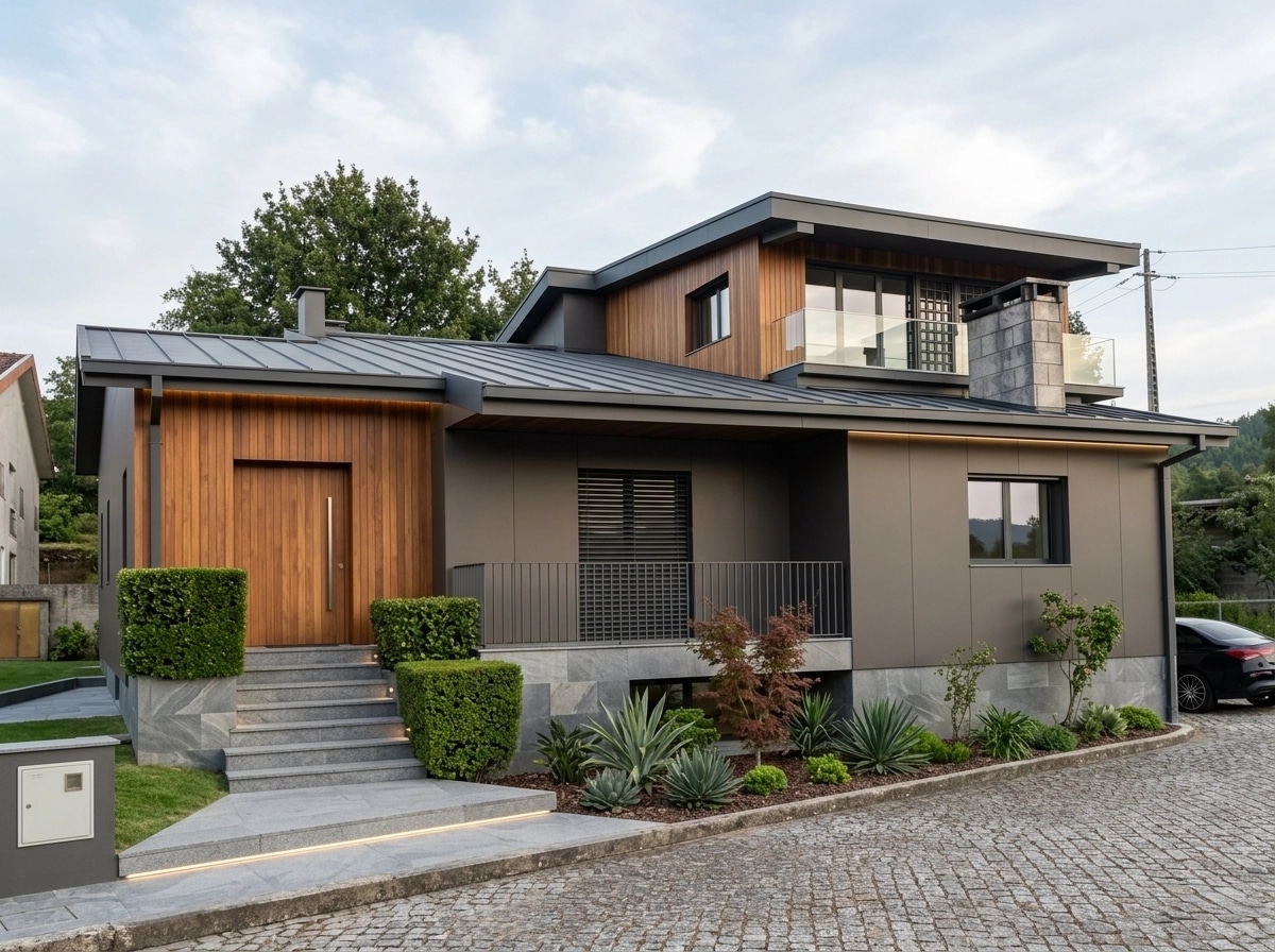 Contemporary Facade Facade design — facade photo by GenRoom AI