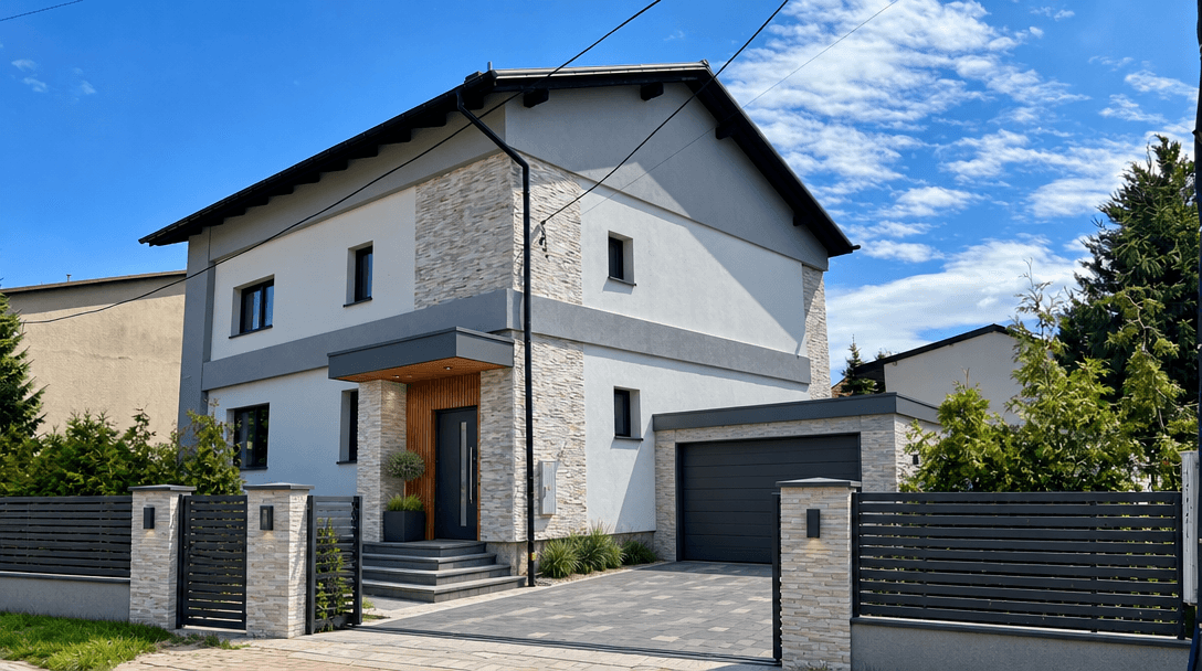 Contemporary Facade Facade design — facade photo by GenRoom AI