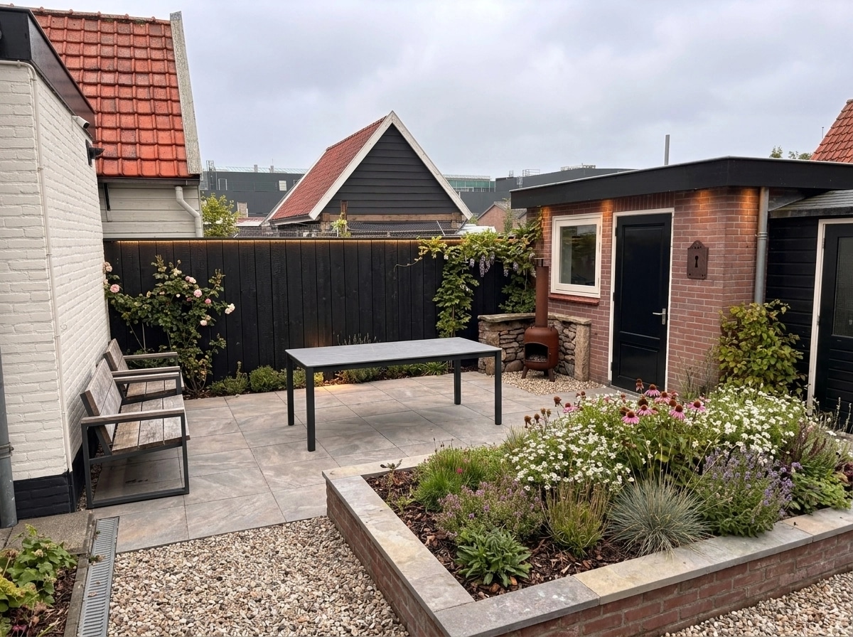 Country Rustic Garden Yard design — yard photo by GenRoom AI