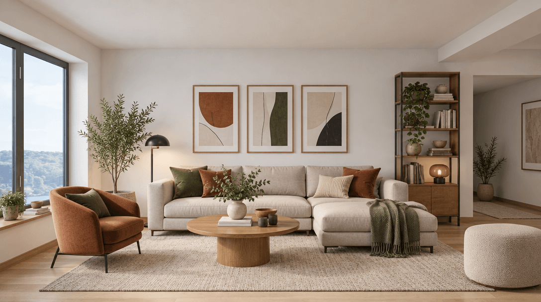Interior design in Contemporary style — Living Room by GenRoom AI
