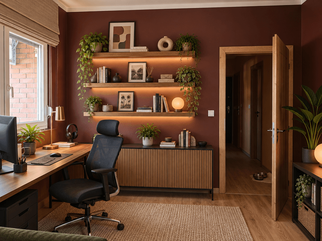 Interior design in Contemporary style — home_office by GenRoom AI