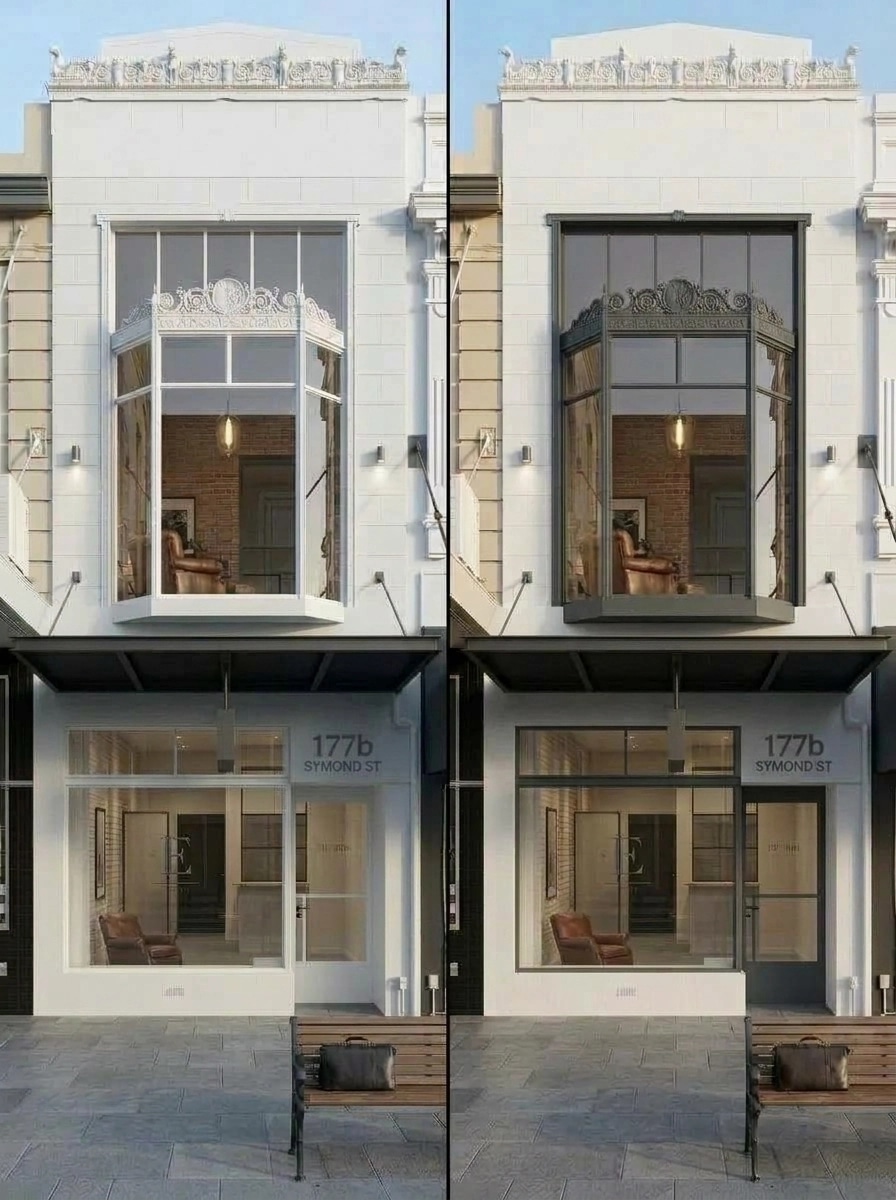 Facade design in Loft Facade style — Facade by GenRoom AI