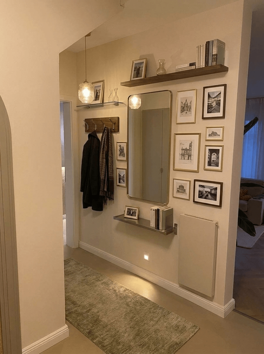 Hallway interior in no_style style — photo by GenRoom AI