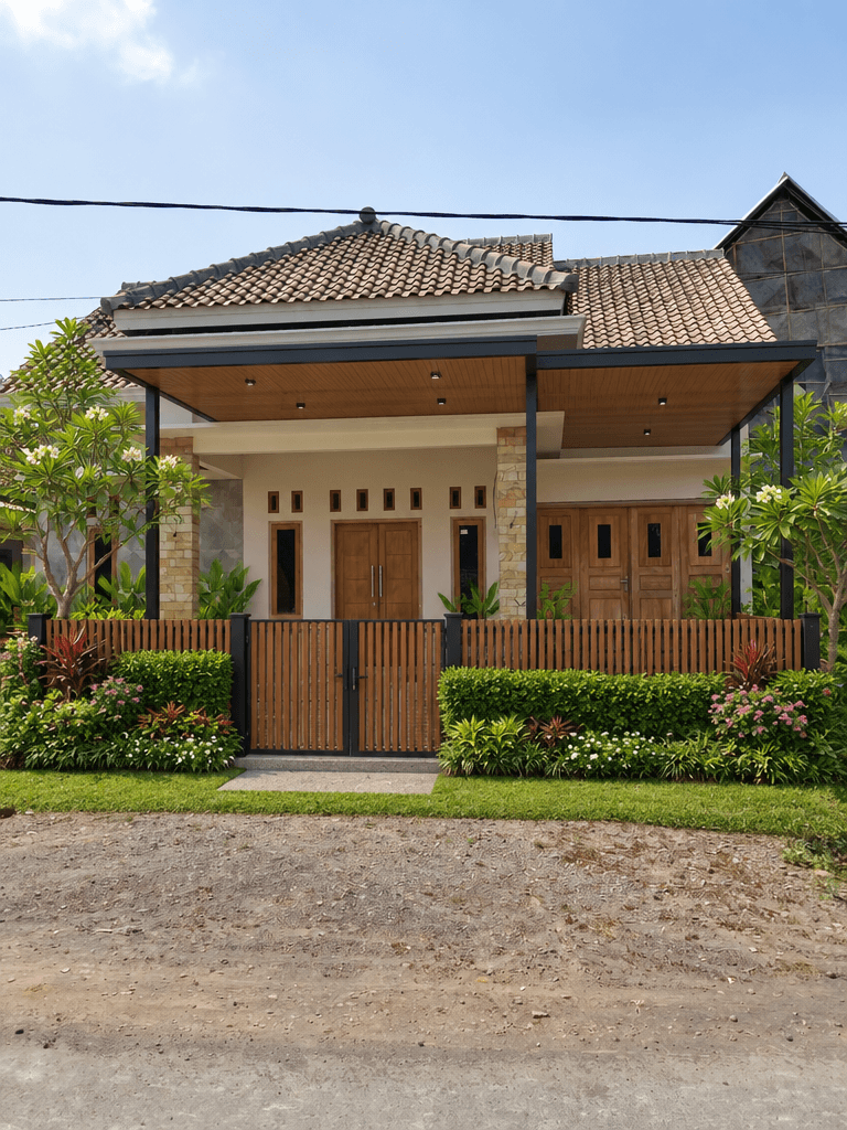 Yard design in no_style style — photo by GenRoom AI