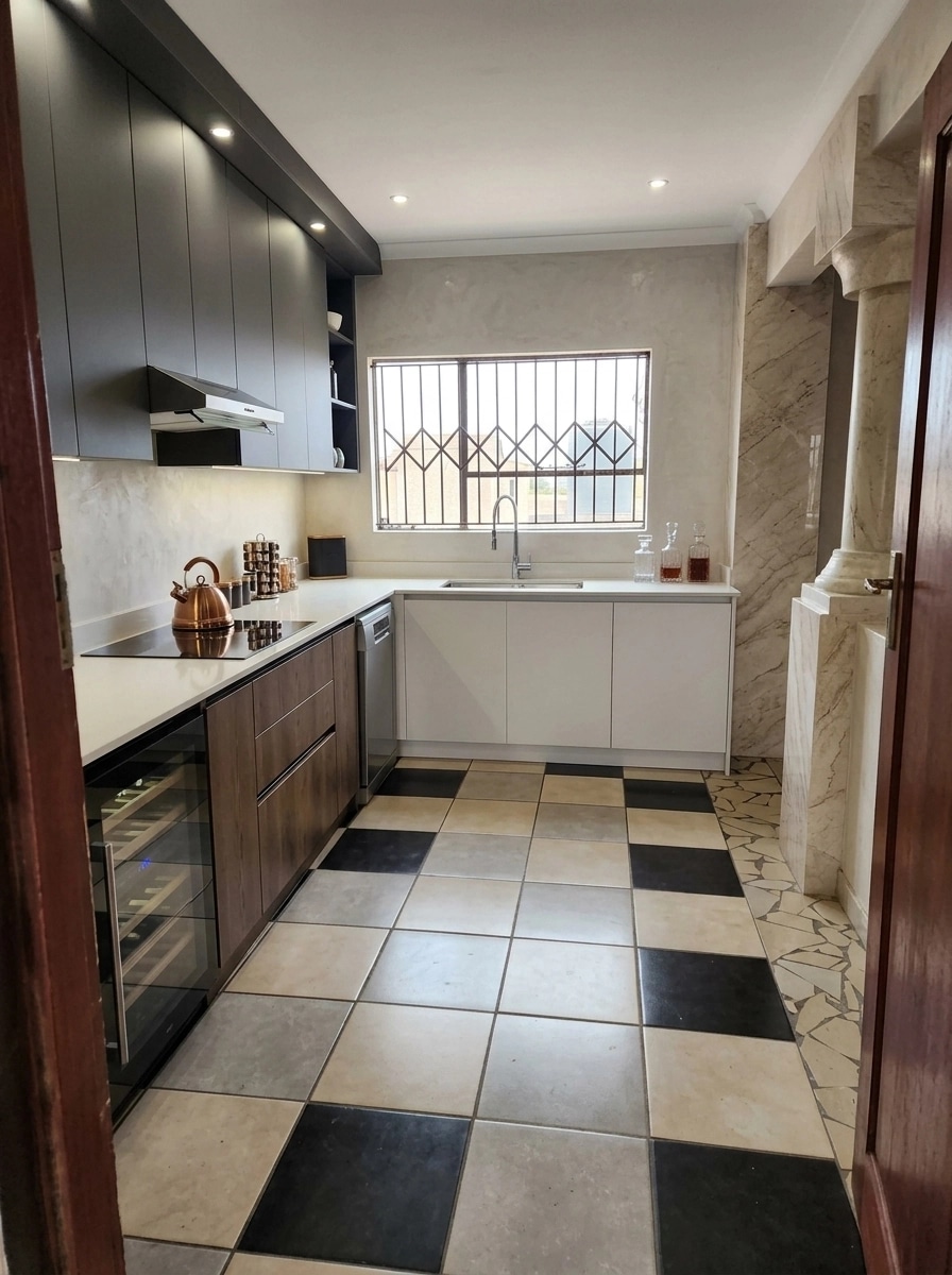 Interior design in Contemporary style — Kitchen by GenRoom AI