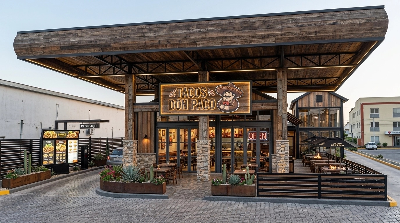 Facade design in Barnhouse Facade style — Facade by GenRoom AI