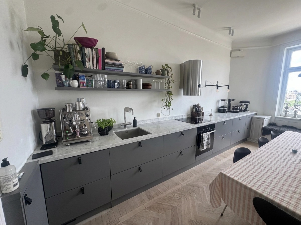 Minimalism Kitchen design — interior photo by GenRoom AI