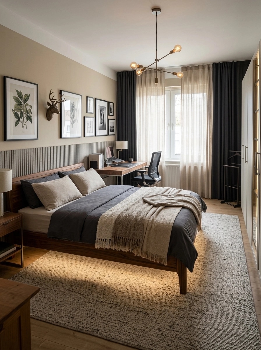 Interior design in Contemporary style — Bedroom by GenRoom AI