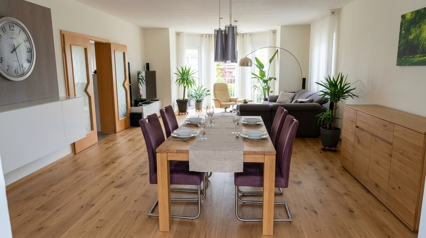 Interior design in Contemporary style — dining_room by GenRoom AI