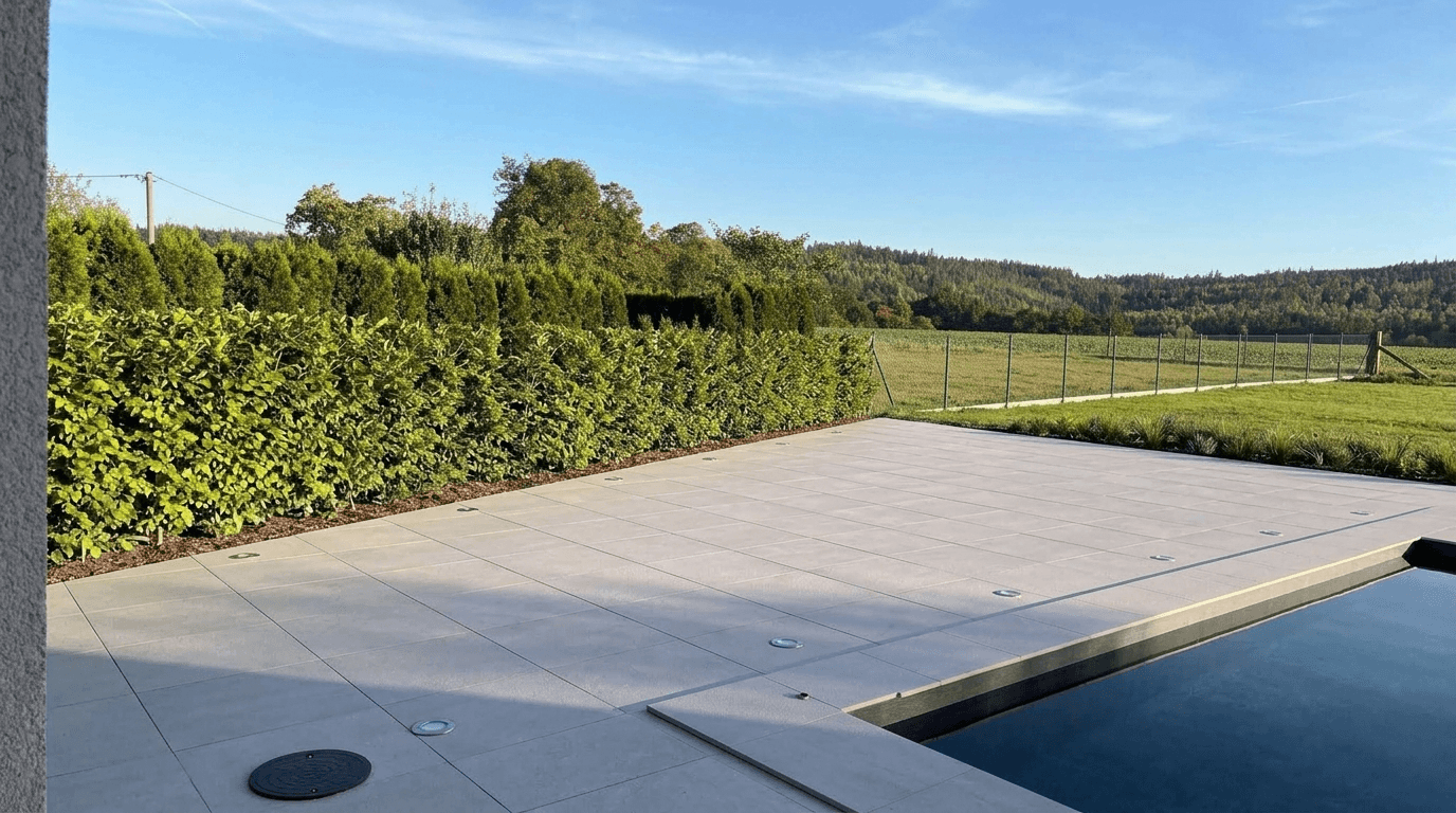 Yard design in no_style style — photo by GenRoom AI