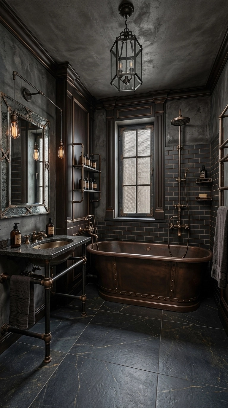Interior design in Neoclassic style — Bathroom by GenRoom AI