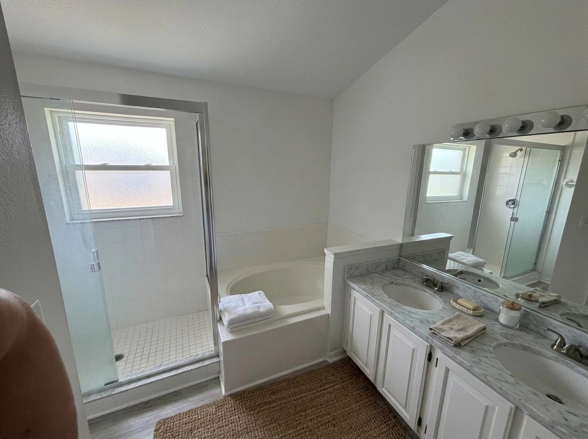Bathroom interior in no_style style — photo by GenRoom AI
