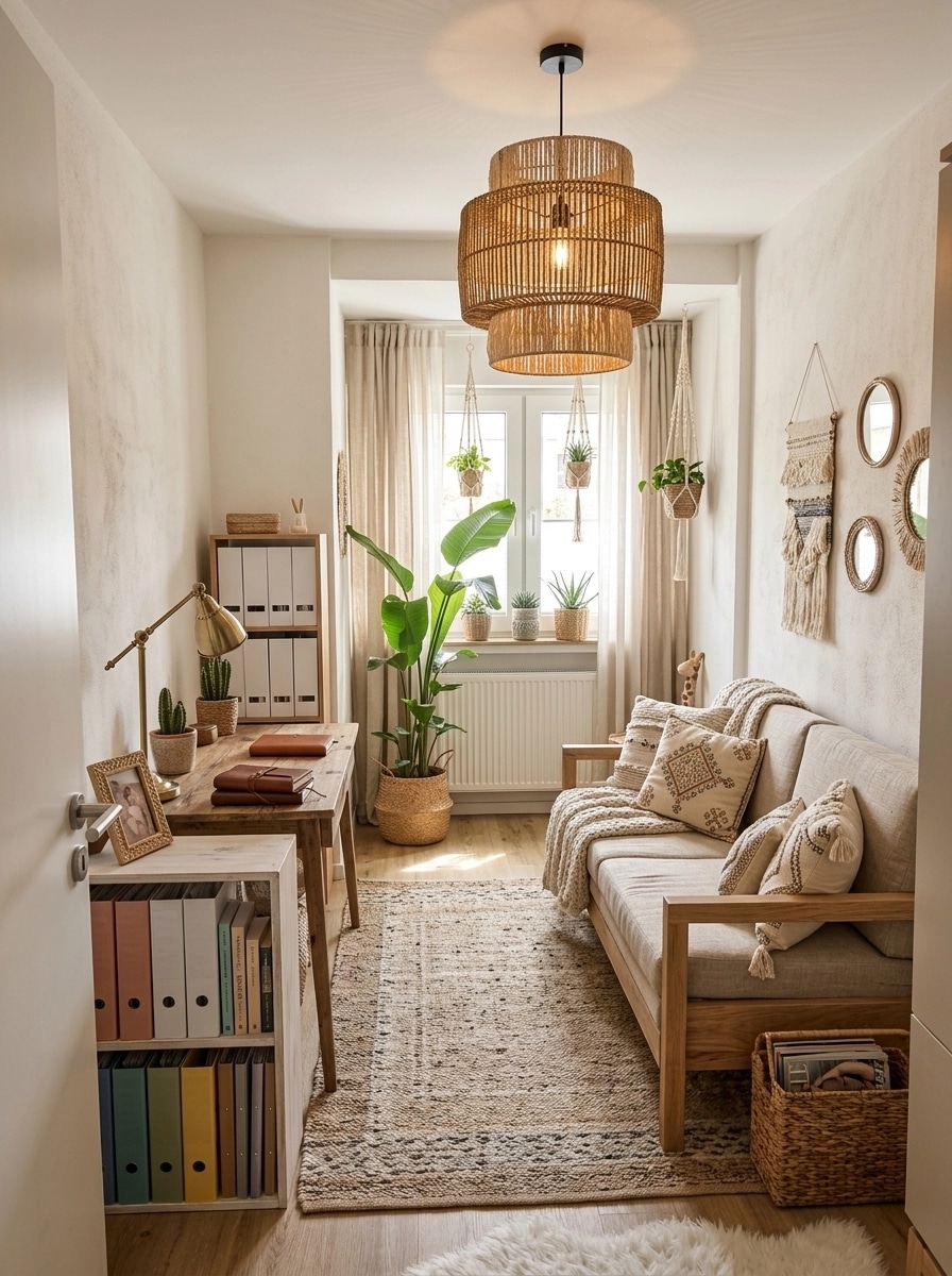 Interior design in Bohemian style — other by GenRoom AI