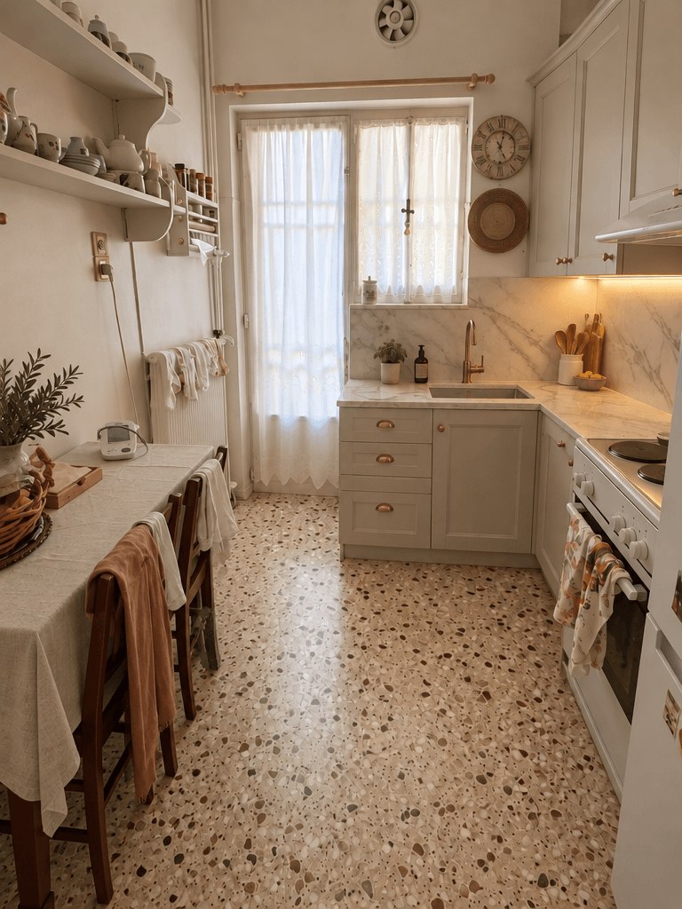 Kitchen interior in no_style style — photo by GenRoom AI