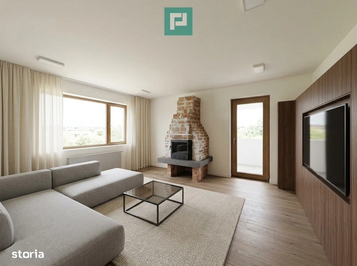 Minimalism Living Room design — interior photo by GenRoom AI