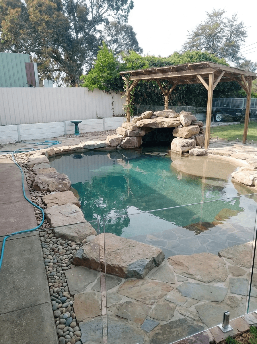 Yard design in no_style style — photo by GenRoom AI