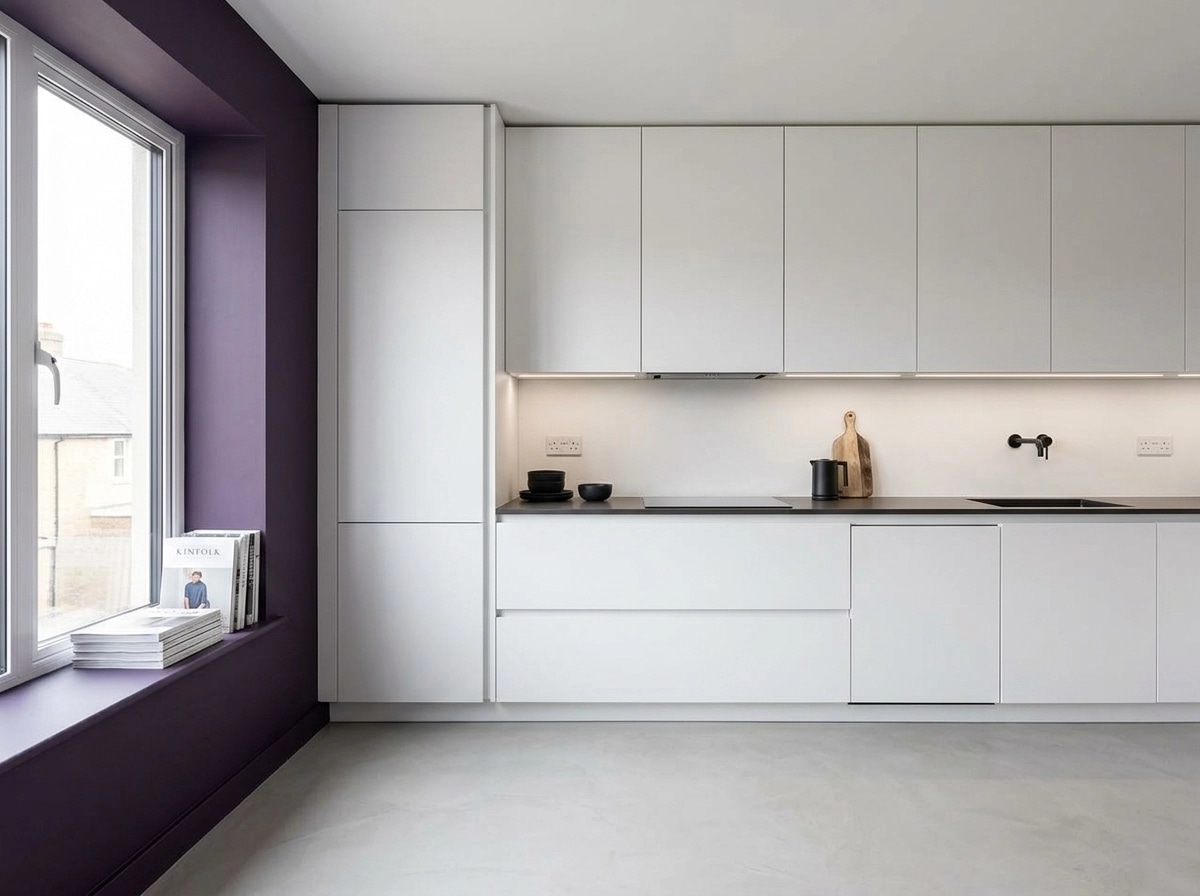 Minimalism Kitchen design — interior photo by GenRoom AI