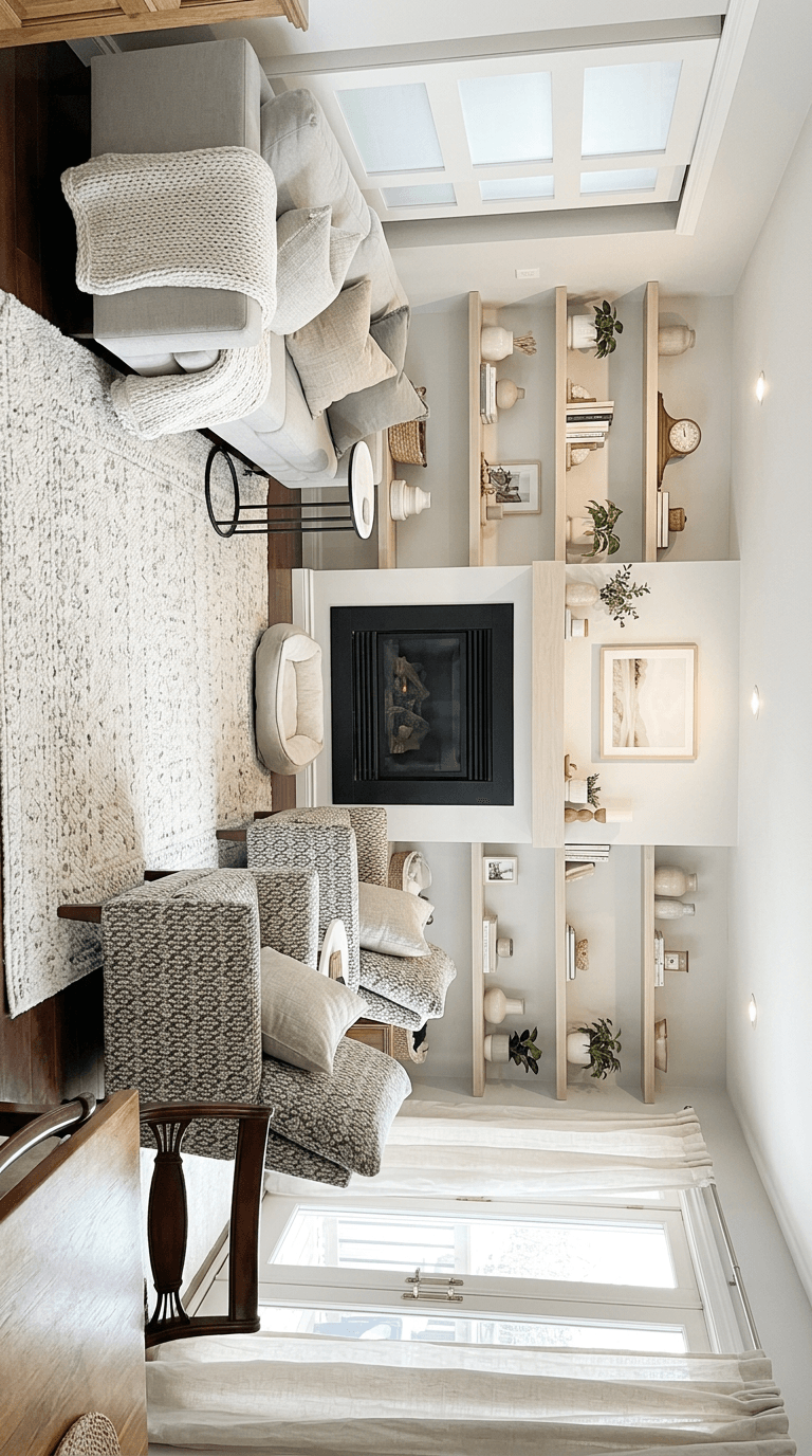 Interior design in Scandinavian style — Living Room by GenRoom AI