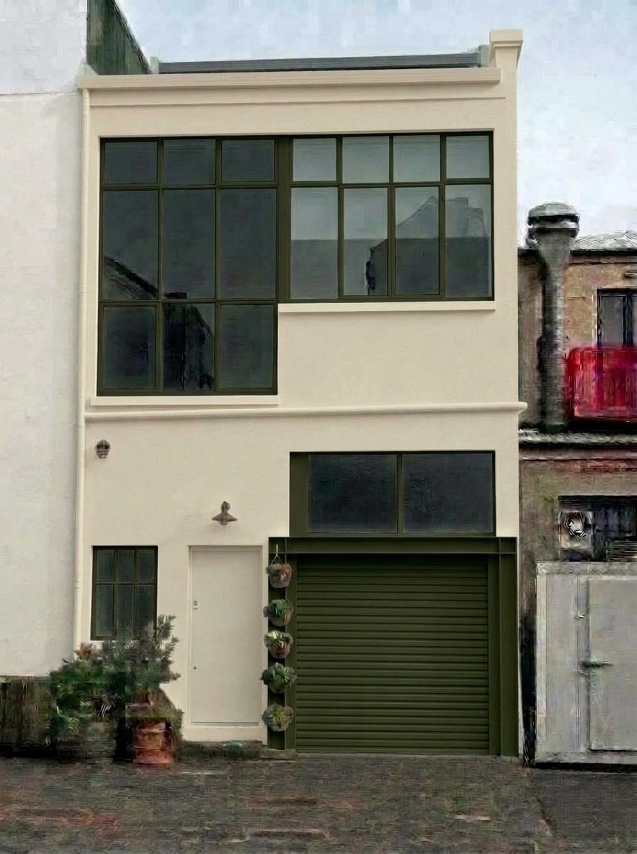 Facade design in Loft Facade style — Facade by GenRoom AI