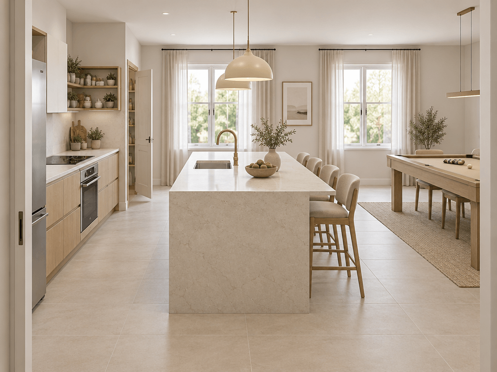 Interior design in Scandinavian style — Kitchen by GenRoom AI