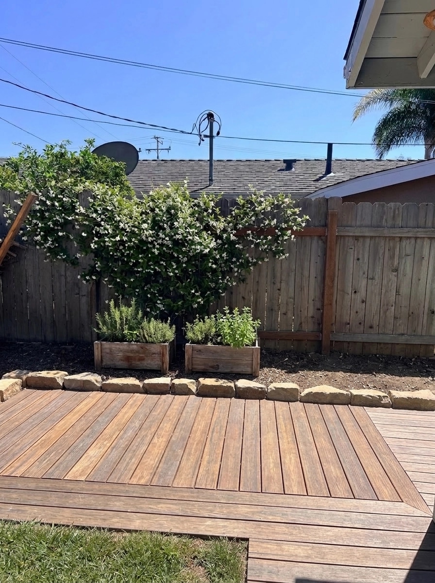 Landscape design in Mediterranean Yard style — Yard by GenRoom AI