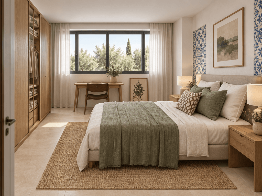 Portuguese Modern Chambre design — interior photo by GenRoom AI