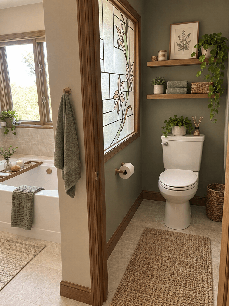 Bathroom interior in no_style style — photo by GenRoom AI