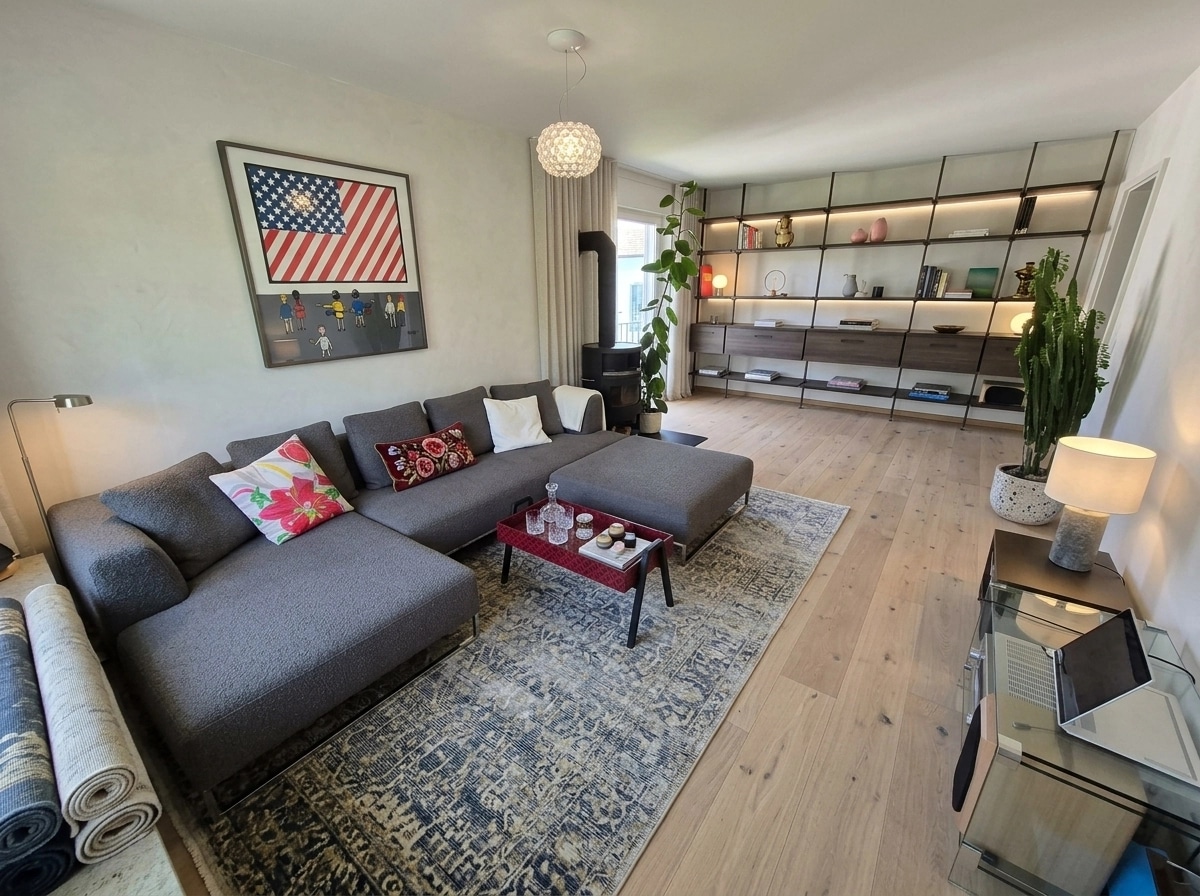 Interior design in Contemporary style — Living Room by GenRoom AI