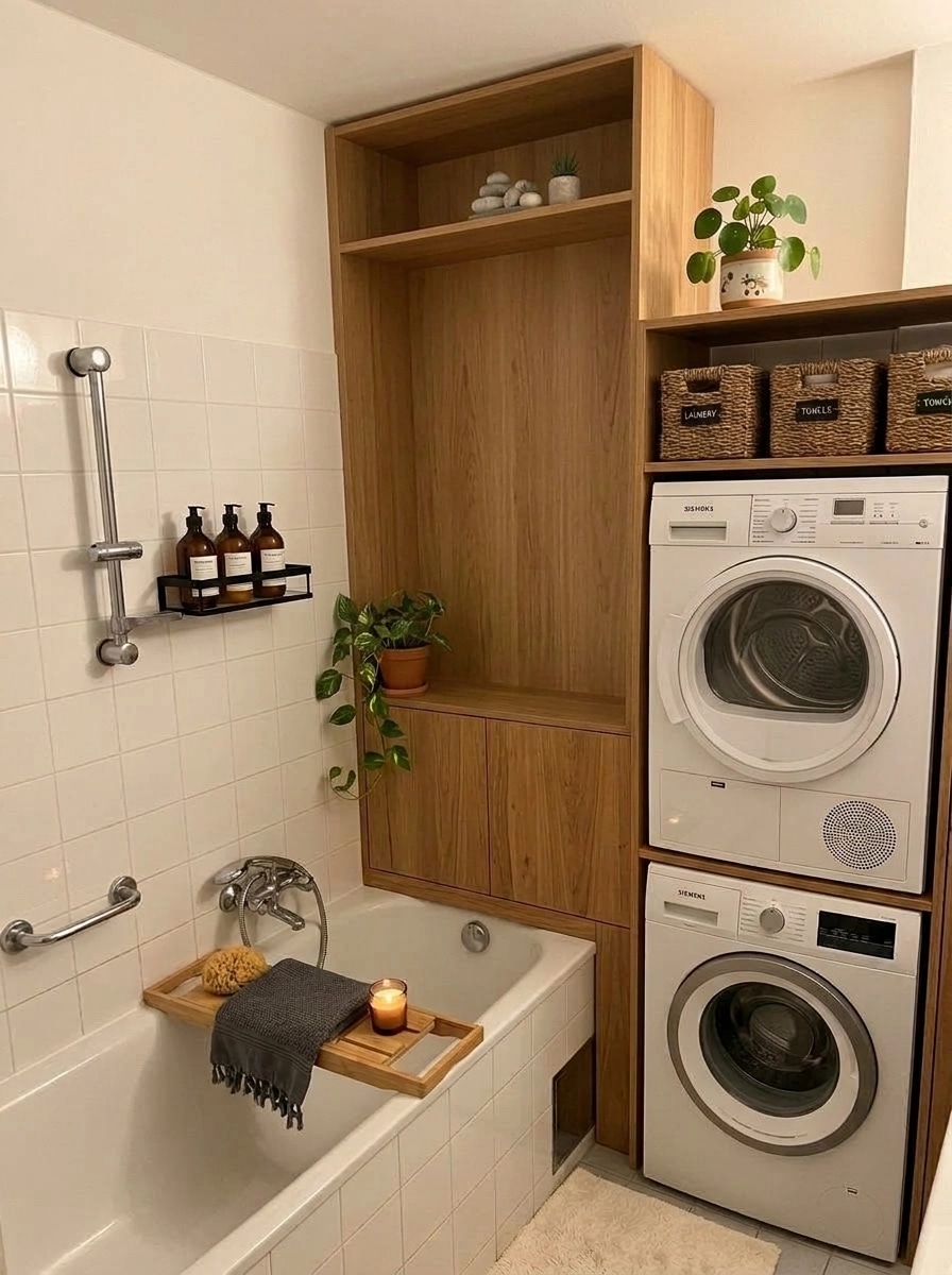 Bathroom interior in no_style style — photo by GenRoom AI