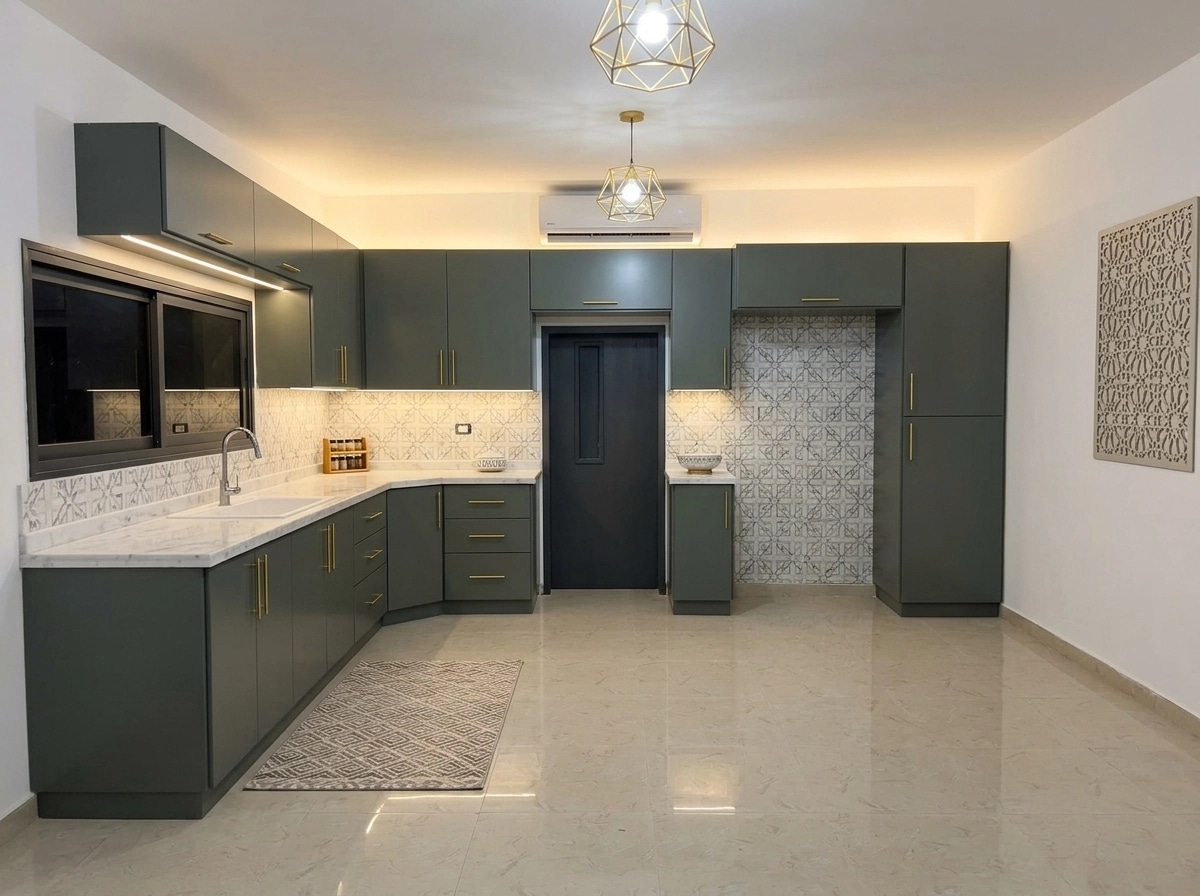 Kitchen interior in no_style style — photo by GenRoom AI