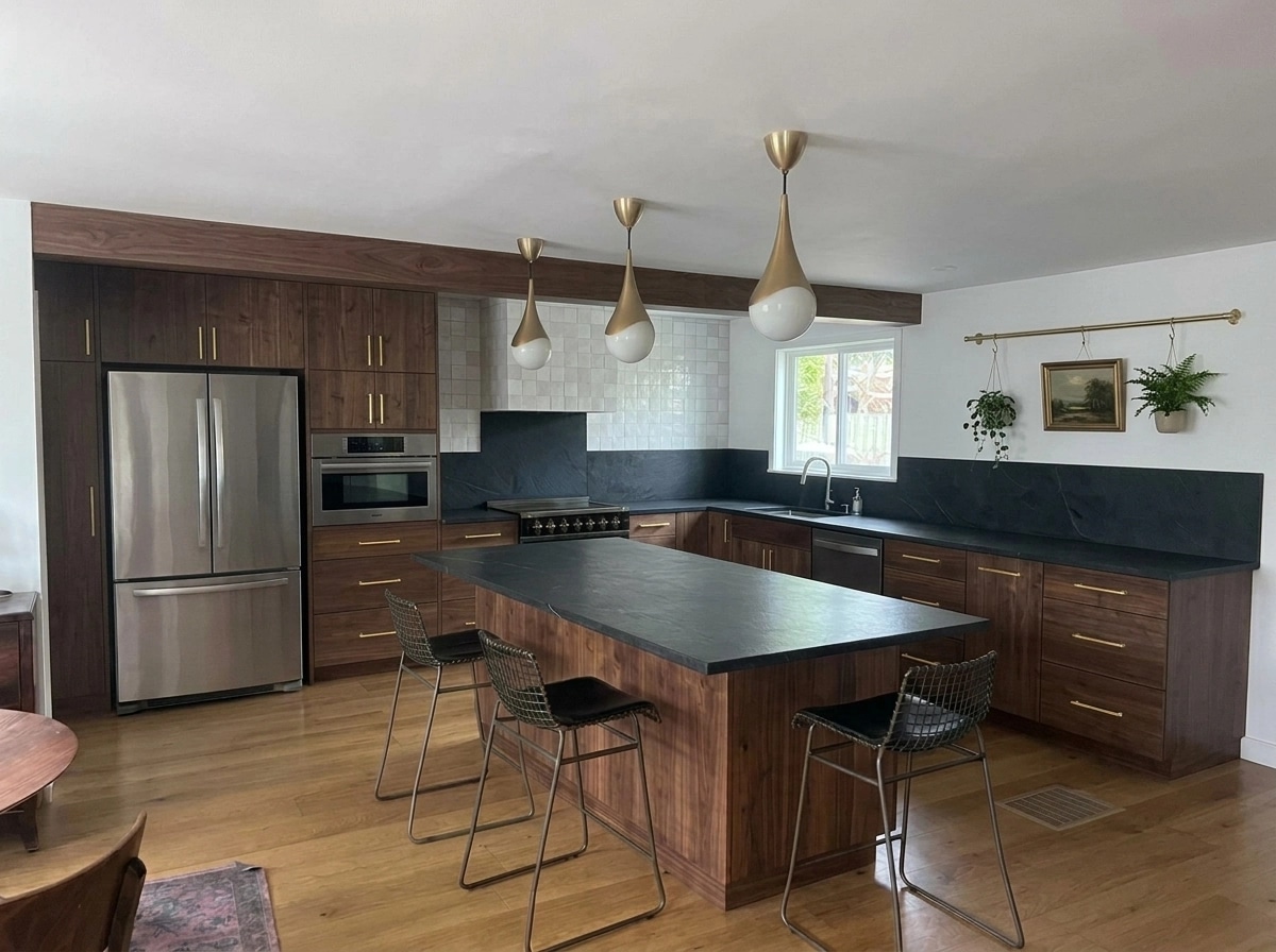Kitchen interior in no_style style — photo by GenRoom AI