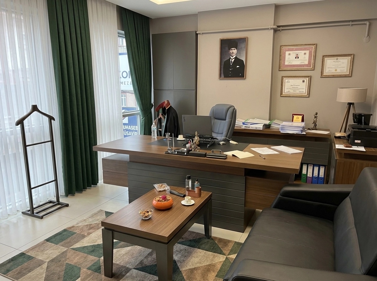 Office interior in no_style style — photo by GenRoom AI