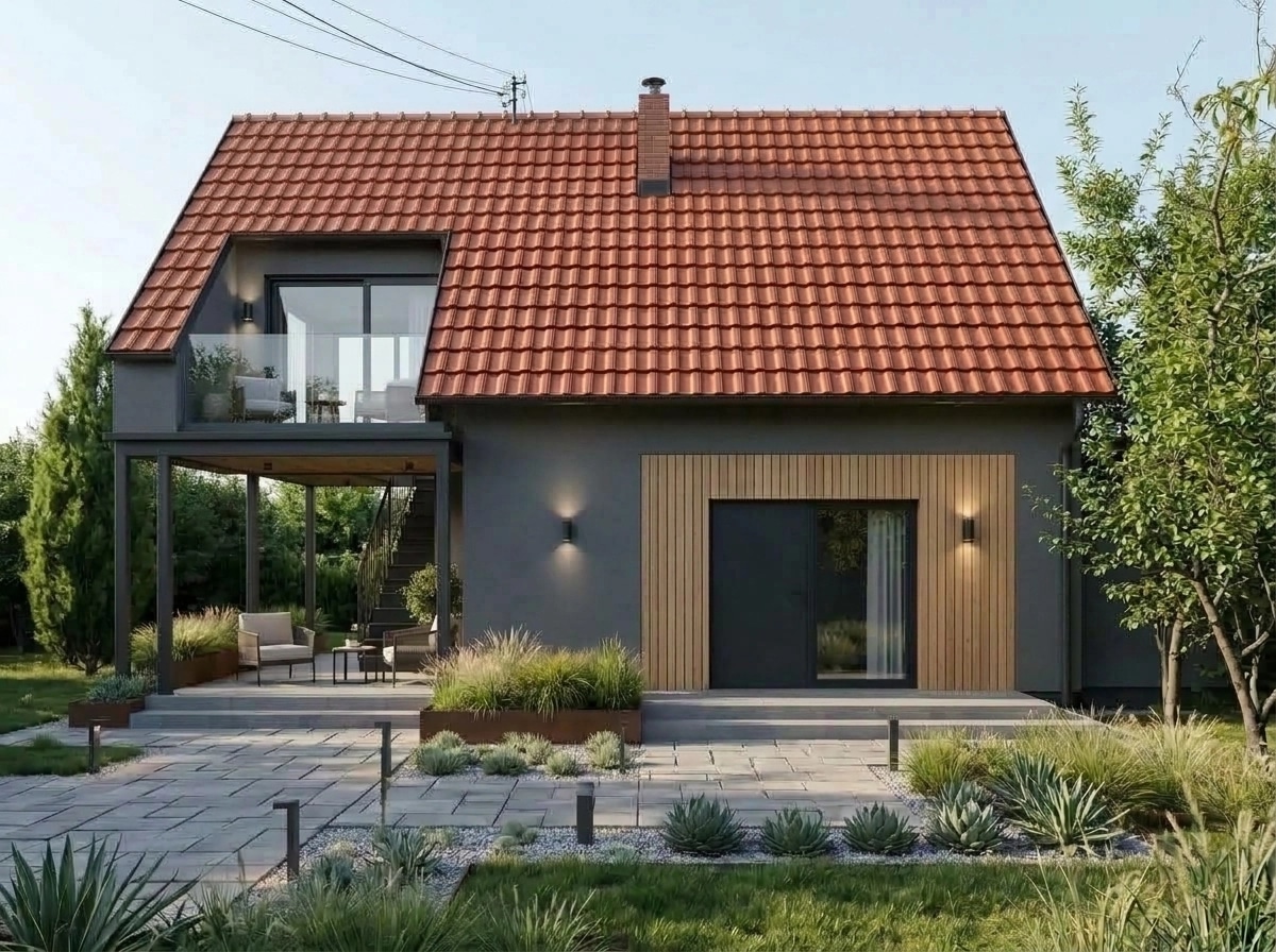 Contemporary Facade Facade design — facade photo by GenRoom AI