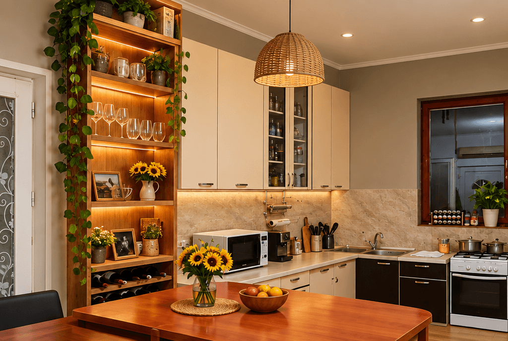 Kitchen interior in no_style style — photo by GenRoom AI