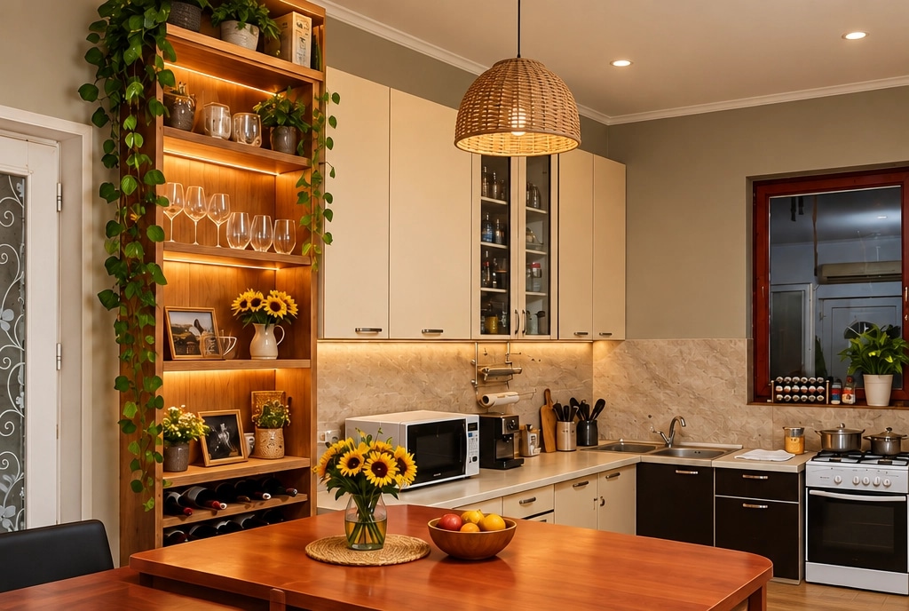 Kitchen interior in no_style style — photo by GenRoom AI