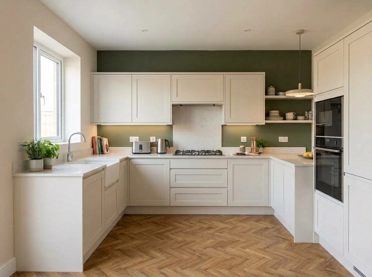 Kitchen interior in no_style style — photo by GenRoom AI