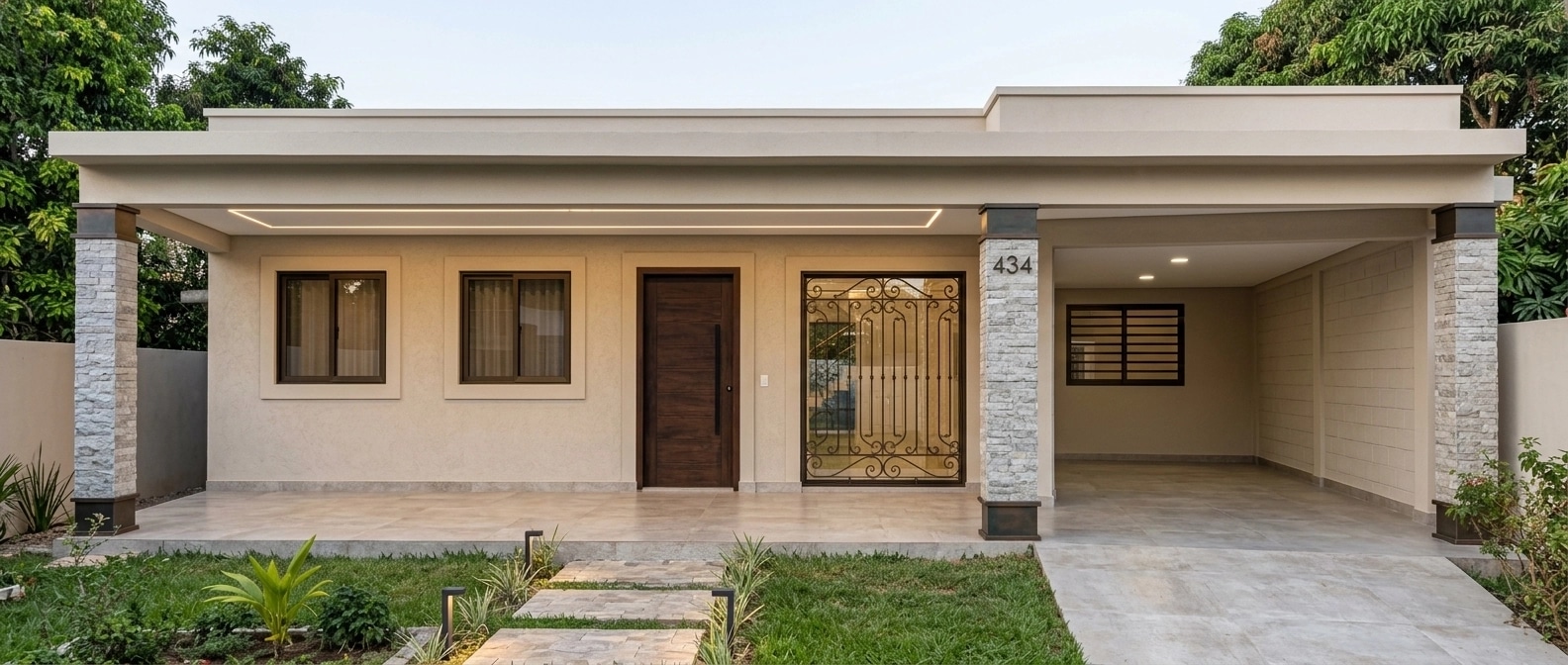 Contemporary Facade Facade design — facade photo by GenRoom AI