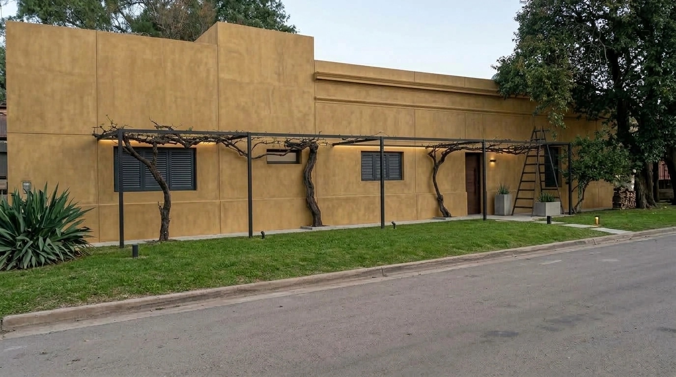 Minimalist Facade Facade design — facade photo by GenRoom AI